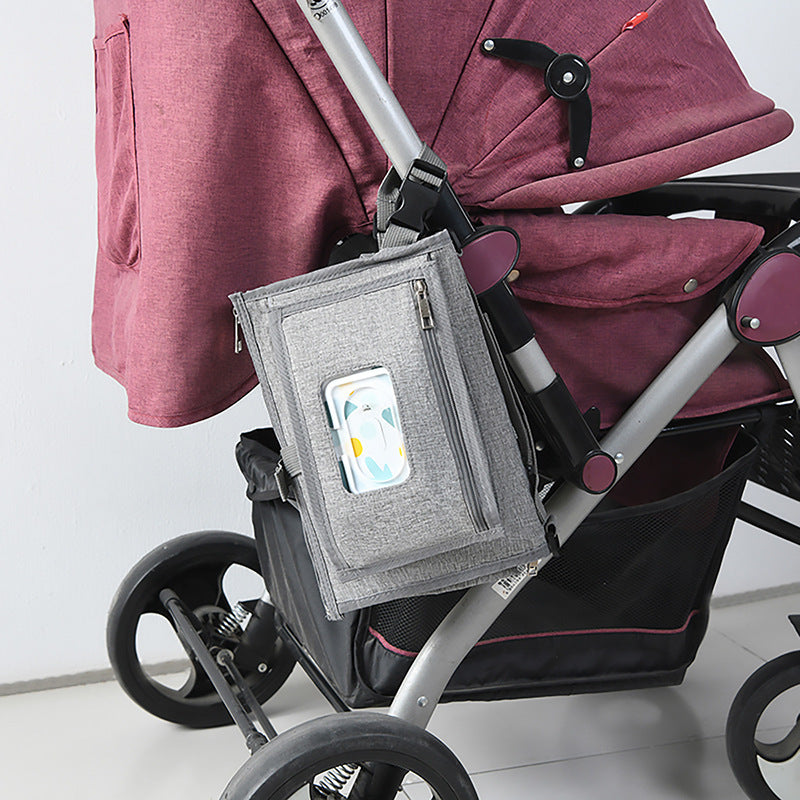 Outdoor travel foldable diaper bag