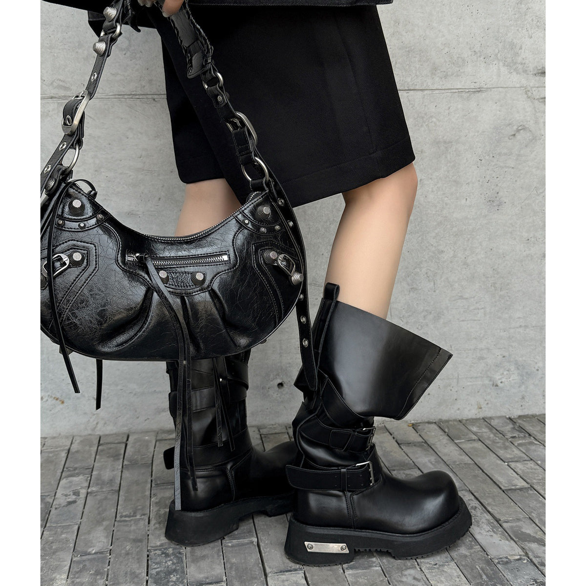 Platform Thick Sole Punk Boots