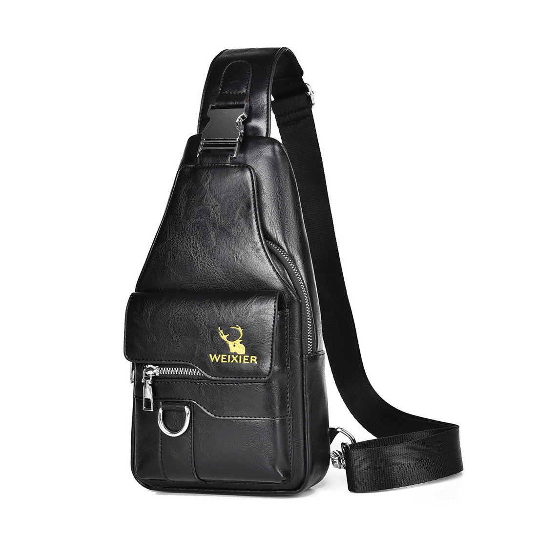 Retro Waterproof Mens Chest Crossbody Bag product image 4