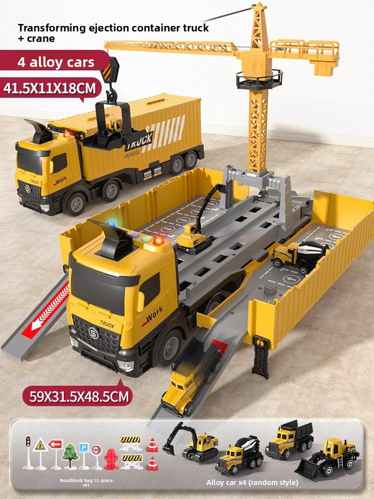 Construction Vehicle Toy Set for Children