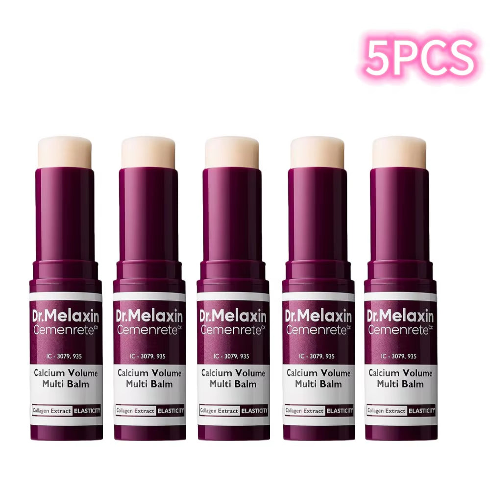1-10PCS Calcium Volume Multi Balm Collagen Moisturizing Cream Fades Fine Lines Enhance Skin Elasticity Not Greasy Facial Glowing