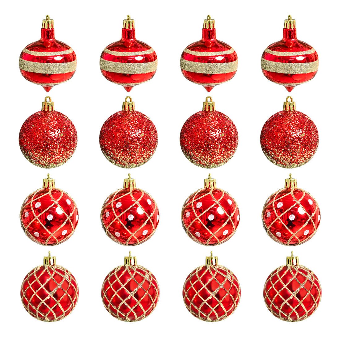 Christmas Hot Exquisite Hand-painted Glitter Sequins Christmas Ball suit Electroplated Shaped Painted Christmas Ball Pendant