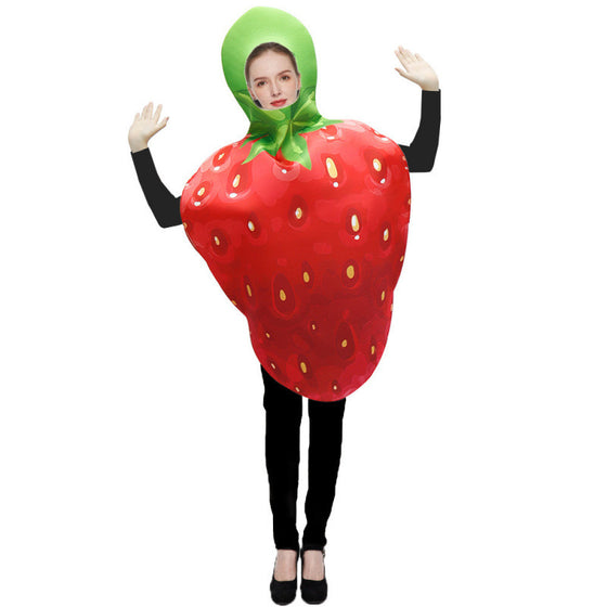 Adult Unisex Funny Food Shape Sponge Costume for Party Stage Performance Cosplay