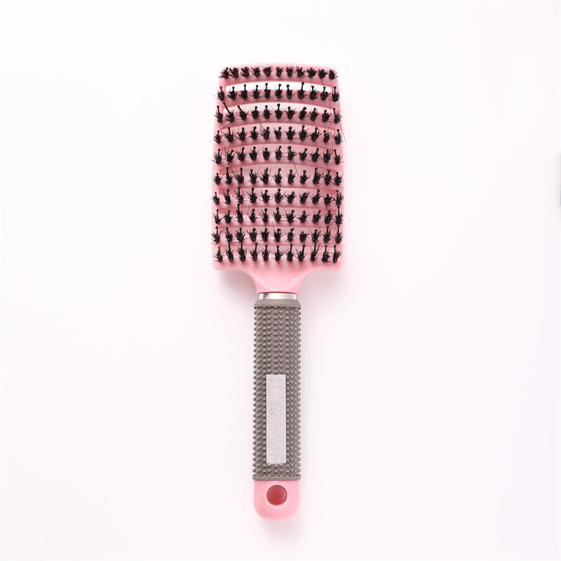 Scalp comb, curved rubber-coated big bend comb, photo 4