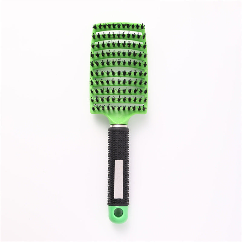 Scalp comb, curved rubber-coated big bend comb, photo 5