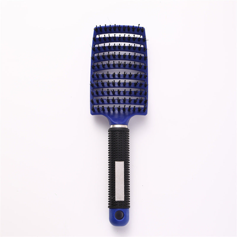 Scalp comb, curved rubber-coated big bend comb, photo 6