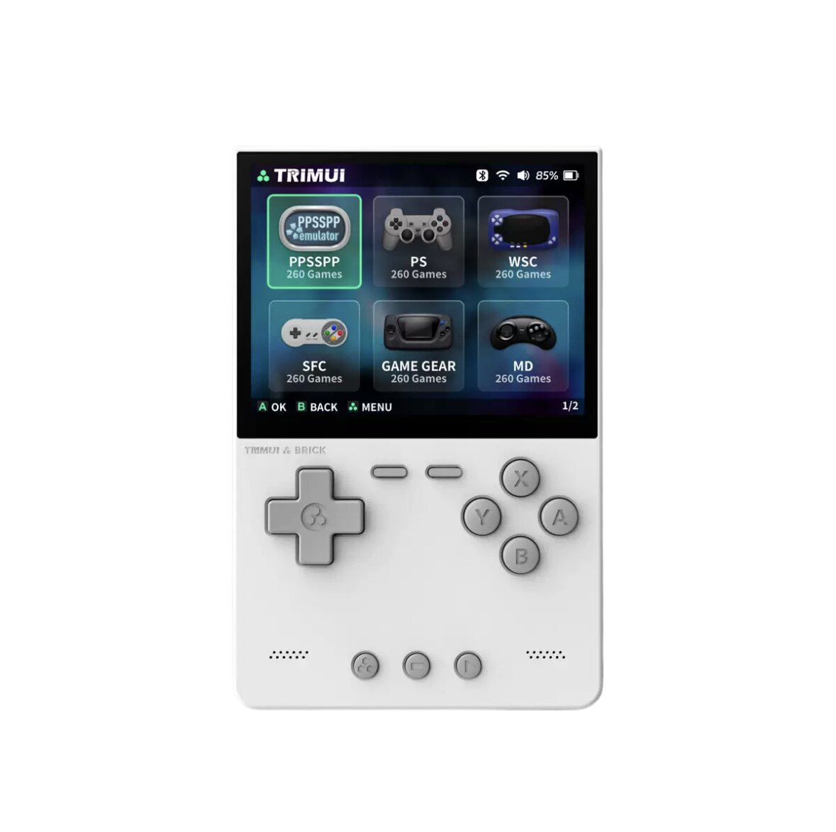 Vertical Screen Handheld Game Console