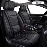 Leather Car Seat Cover with Lumbar Support