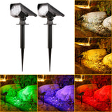 Solar Powered Outdoor Garden Spotlight