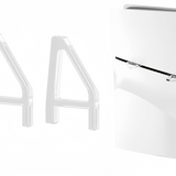 Plastic game console stand