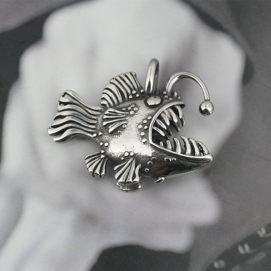 Deep sea lantern fish pendant