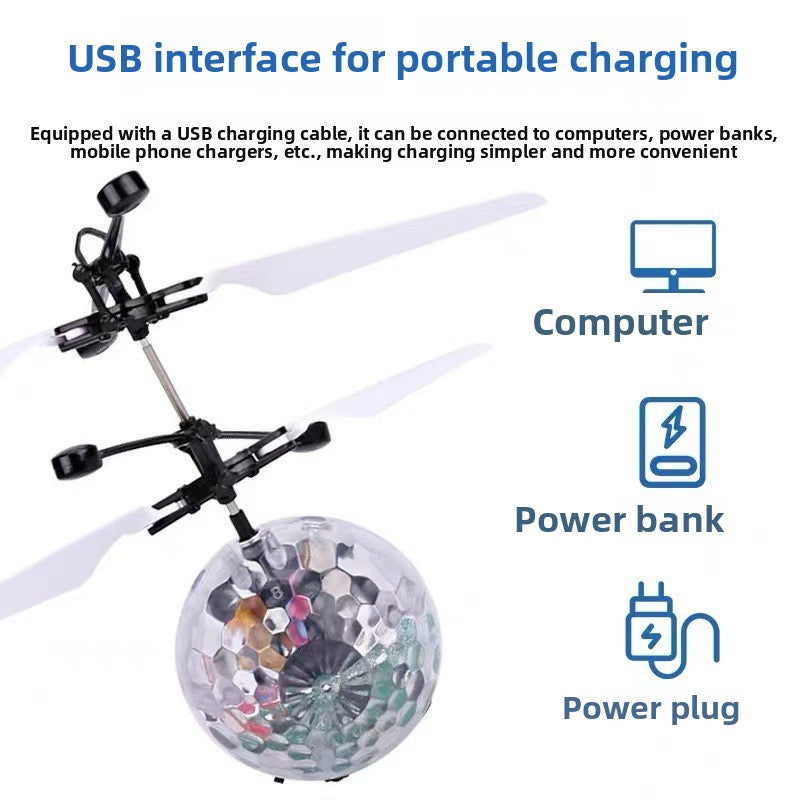 Intelligent Induction Levitating Crystal Ball Toy
