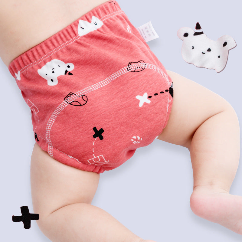 Washable Cotton Training Diaper Pants