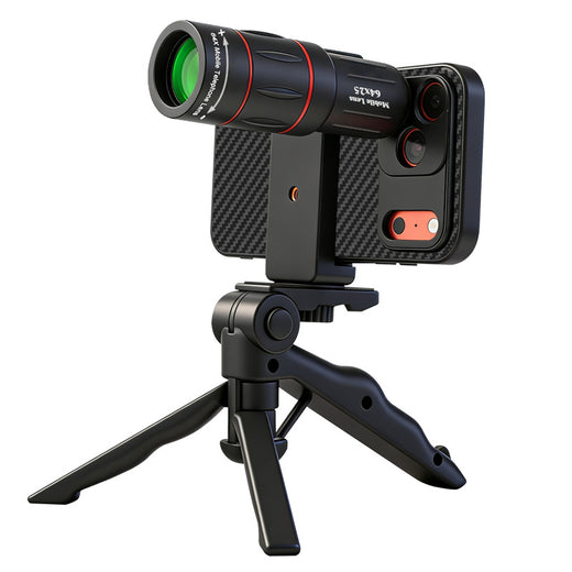 64x Telephoto Lens with Anti-Shake Bracket for Smartphones