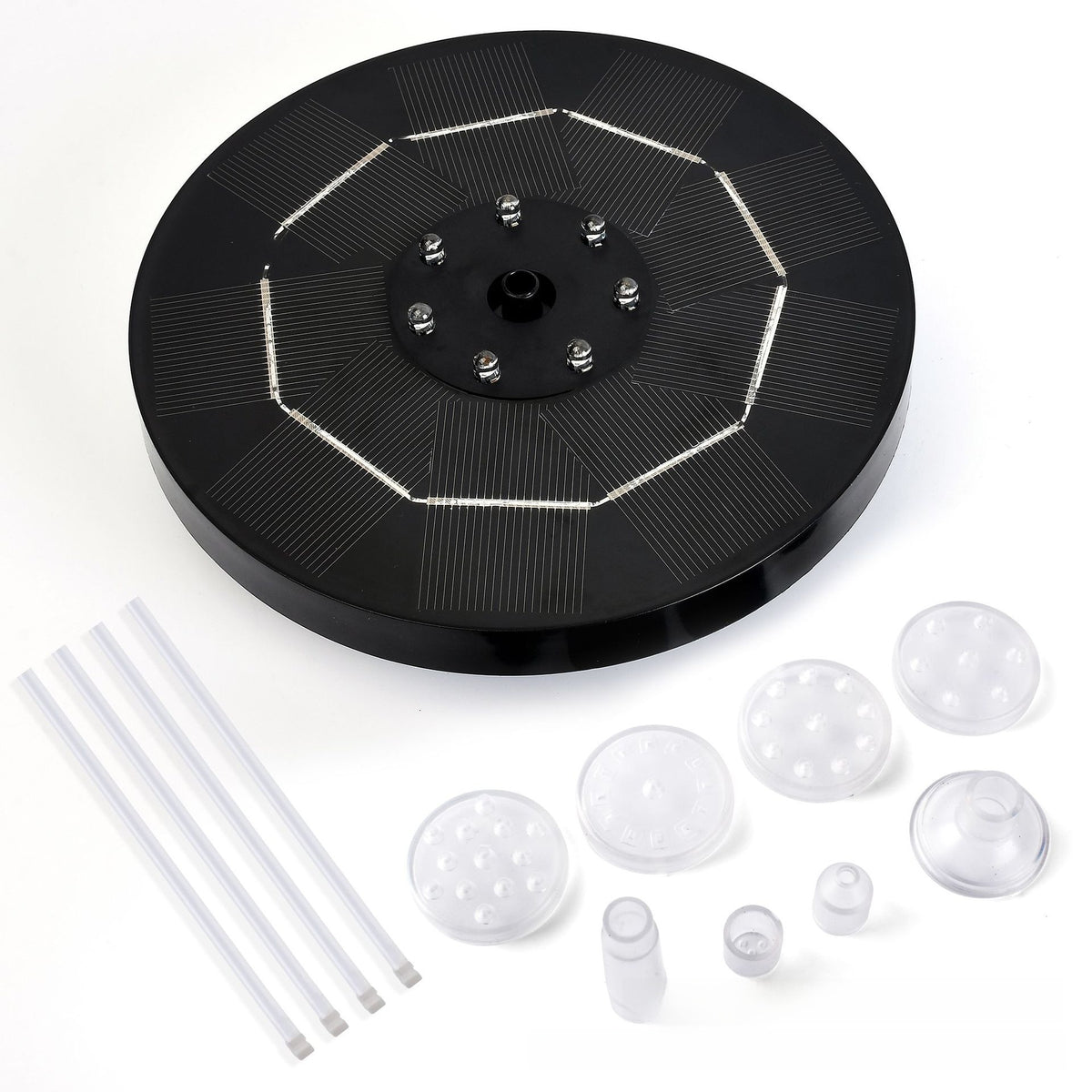Solar Powered Color Changing Fountain Light with LED