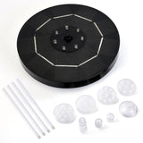 Solar Powered Color Changing Fountain Light with LED