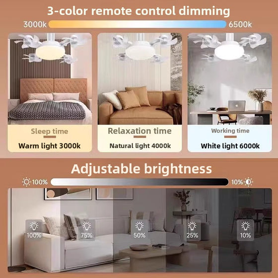 Remote Control Ceiling Fan with Light product image 2