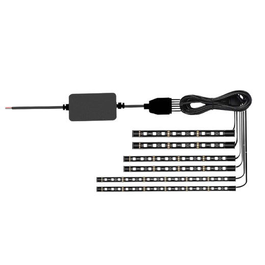 Decorative light strip vehicle for automobiles