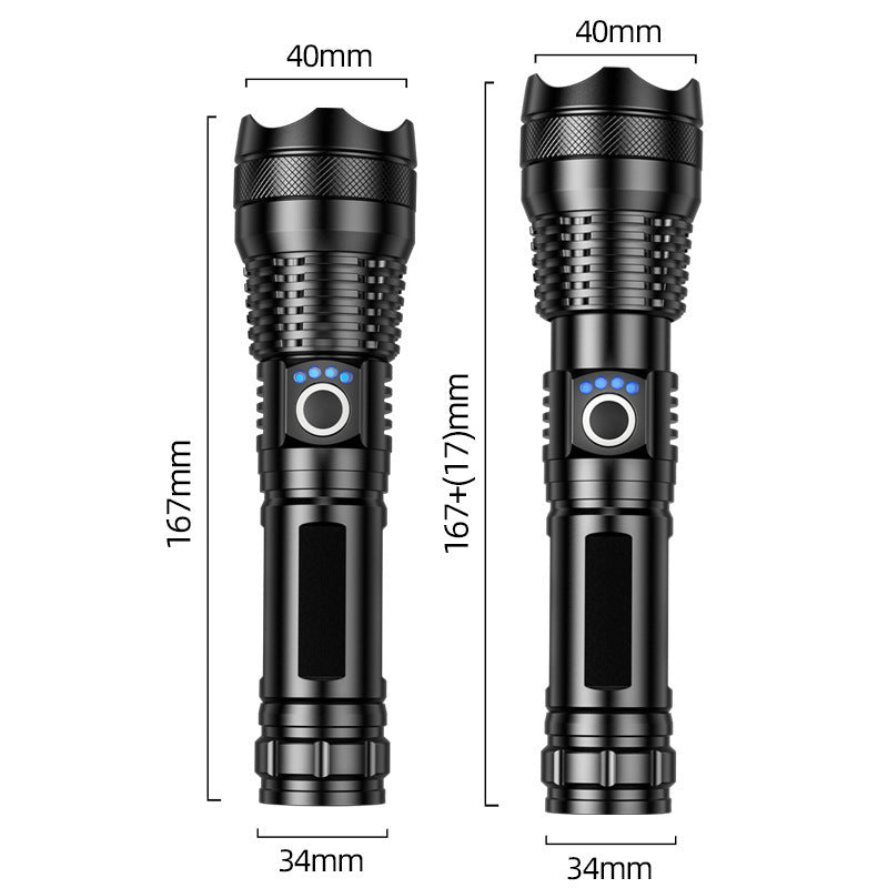 Multi-Functional Ultra-Long Battery Life Portable Emergency Flashlight