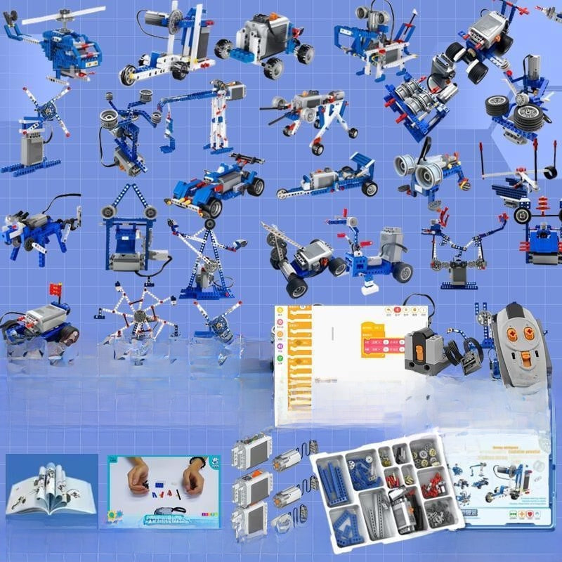 Remote-Controlled Tank Box Building Toy