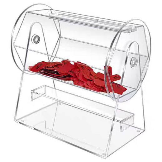 Acrylic Transparent Lottery Drum