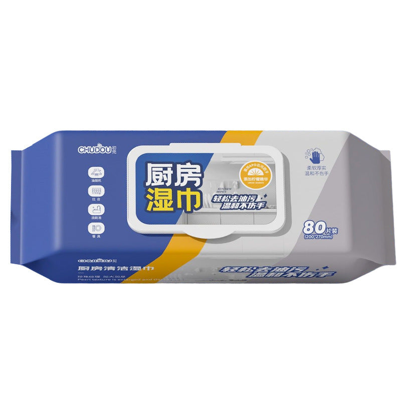 Grease Removal Kitchen Wet Wipes product image 5
