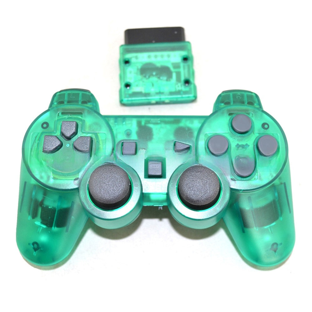 PS2 Wireless Transparent Game Controller