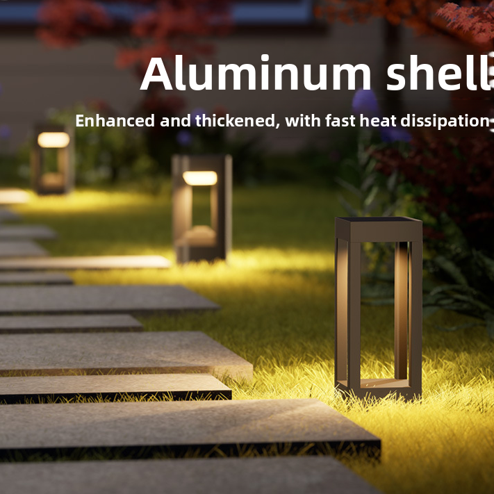 Modern Solar LED Lawn Light
