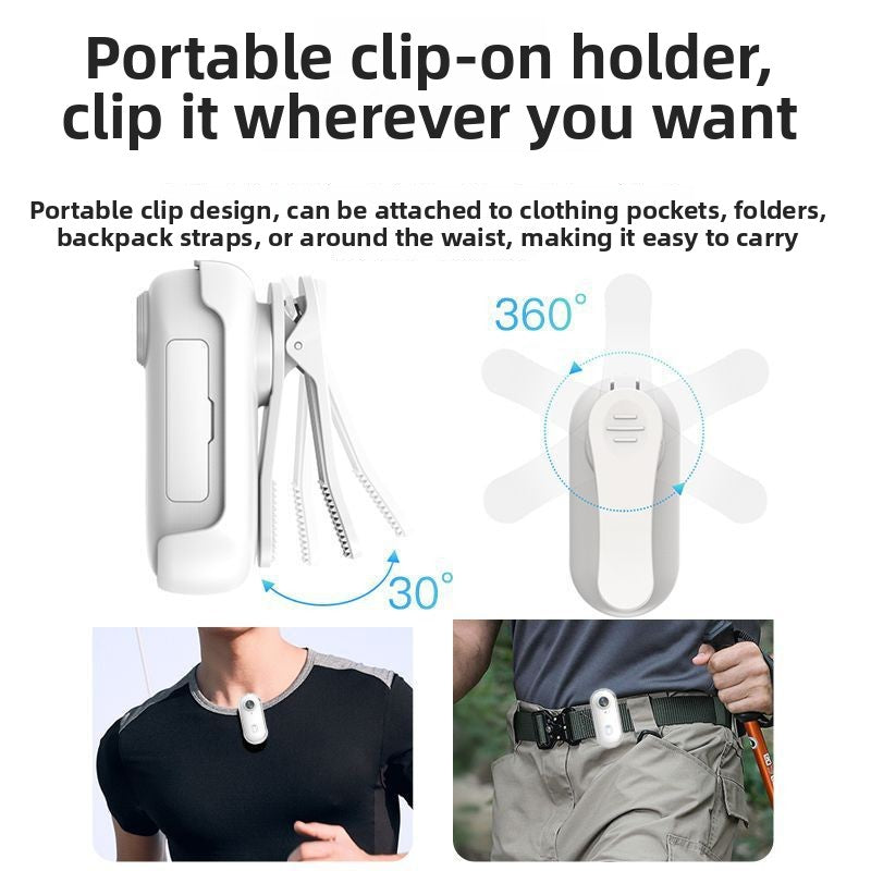 Wireless WiFi Action Camera with Magnetic Clip