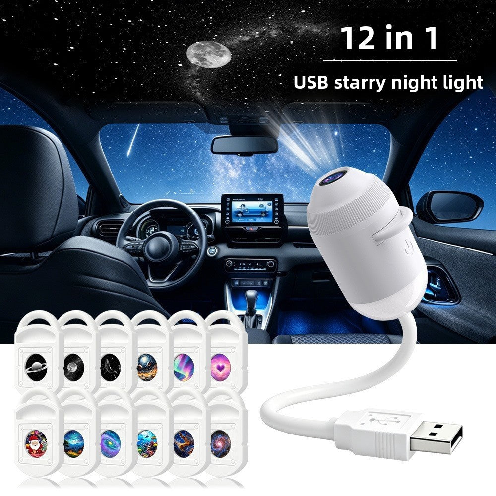 USB Starry Sky Projector Night Light