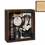 Wooden pet photo frame