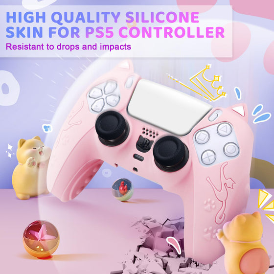 PS5 Silicone Controller Protective Cover with Cartoon Design Gaming Electronics product image 1