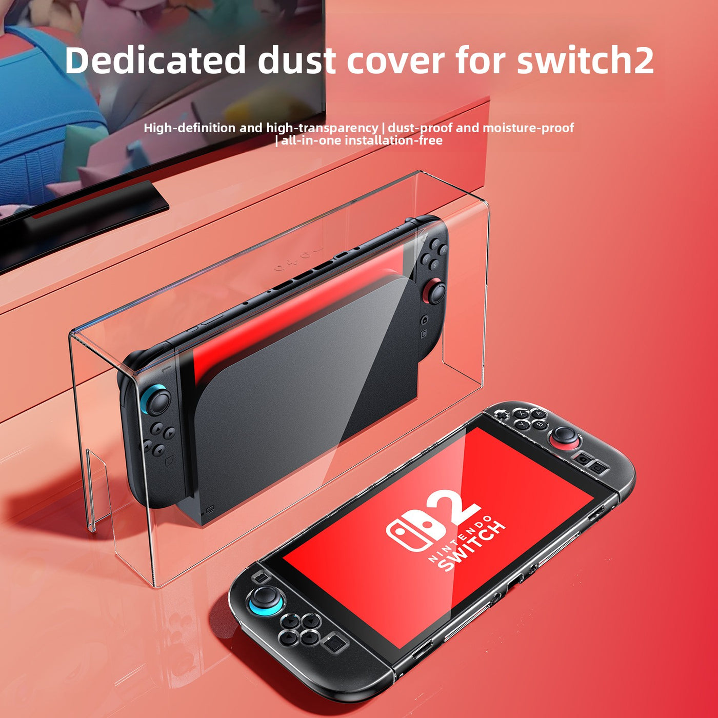 Switch2 Generation Acrylic Dust Cover