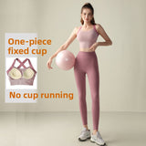 Womens High Waist Yoga Set