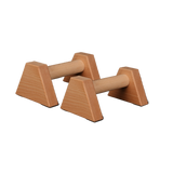 Wooden Push-Up Stand Fitness Support