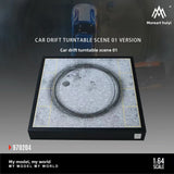 1:64 Scale Car Drift Turntable Scene