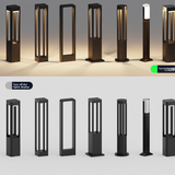 Modern Solar LED Lawn Light