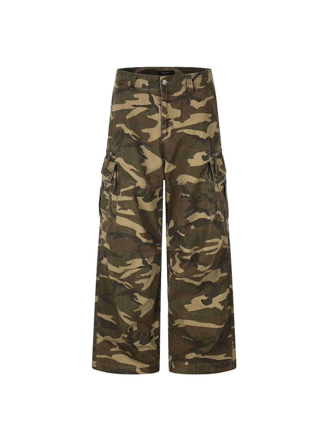 Men's Vintage Camo Print Straight Leg Casual Pants