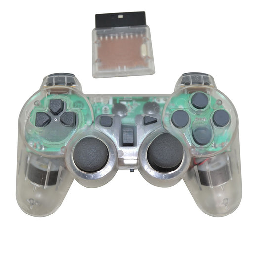 PS2 Wireless Transparent Game Controller
