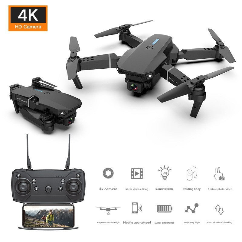 E88 Foldable Quadcopter Drone with Dual Cameras