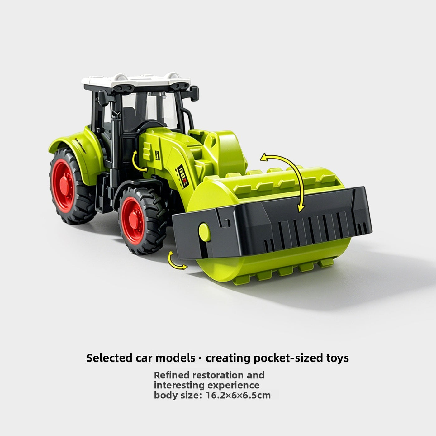Children's Harvester Toy Inertial Agricultural Tractor Model