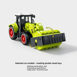 Children's Harvester Toy Inertial Agricultural Tractor Model