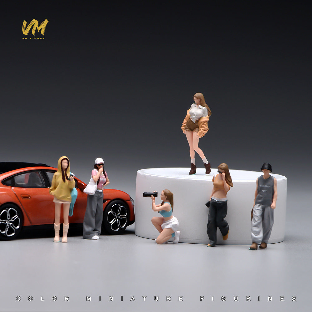 Hand-Painted 1/64 Miniature Figure Collection