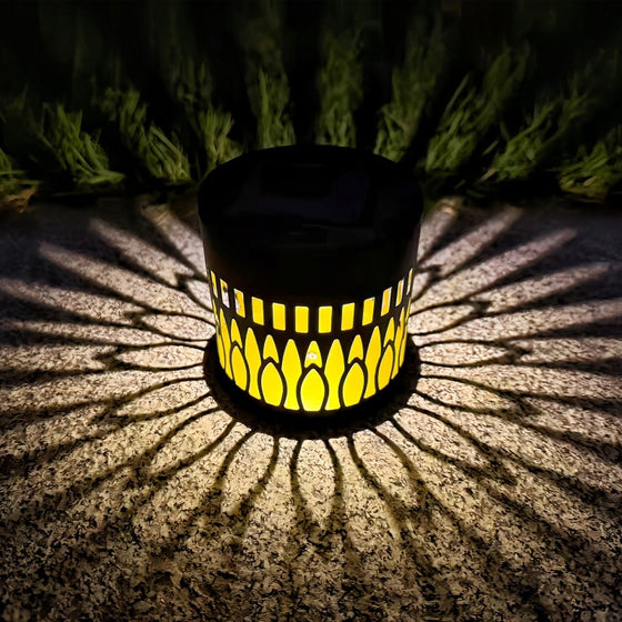 Solar Powered Outdoor Garden Light with Decorative Patterns Outdoor & Pond Lighting product image 6