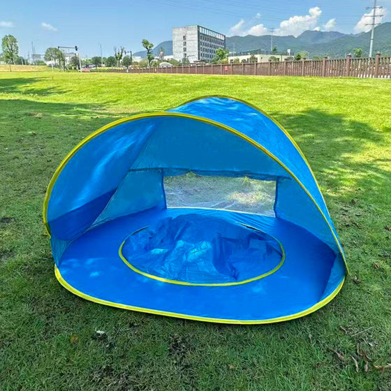 Foldable Children Sunshade Beach Tent with Pool Camping Shelter & Sleep product image 2