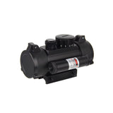 Red Laser Monocular Telescope with Flip-Up Sight
