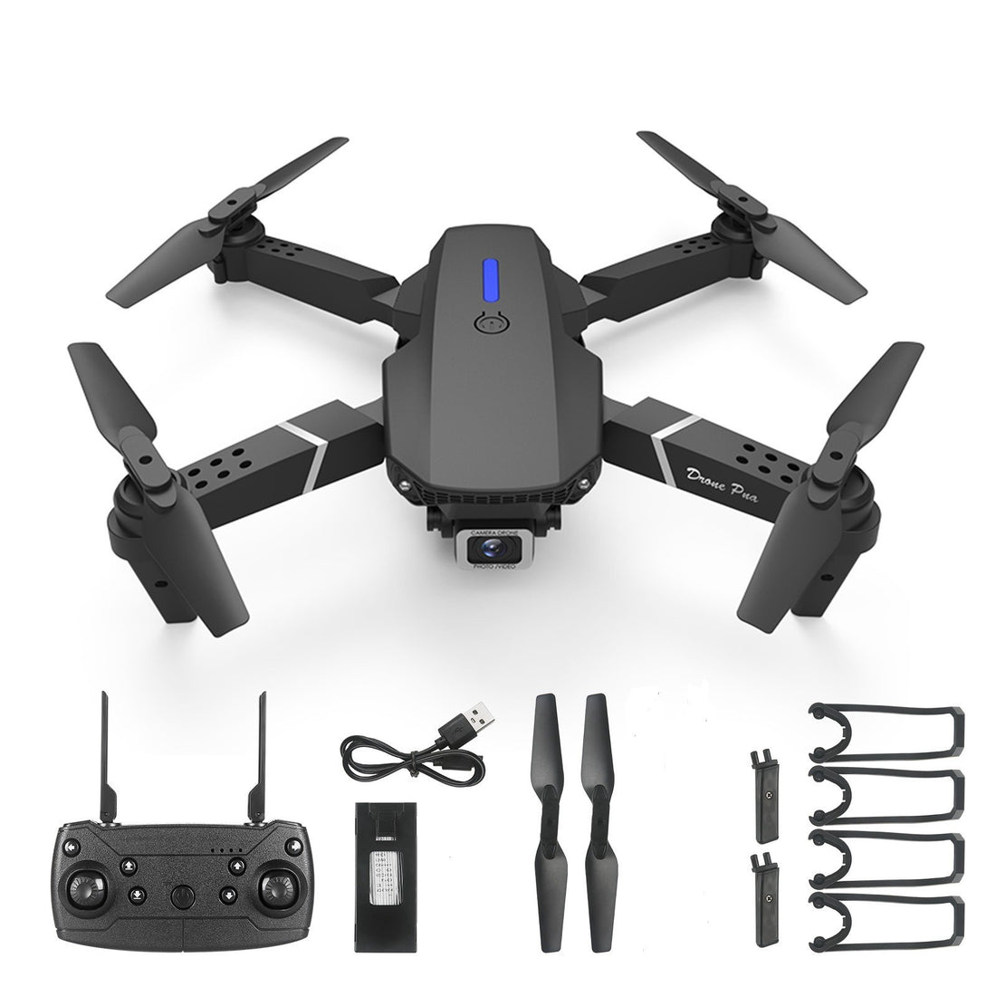 E88 Foldable Quadcopter Drone with Dual Cameras product image 5