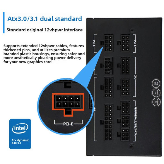 1000W Gold Modular ATX Power Supply Electronic Accessories product image 1