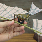 Da Vinci Aircraft Paper Model DIY Assembly Kit