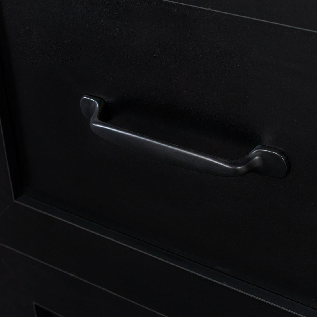 Home Office Computer Desk with Hutch Black Finish